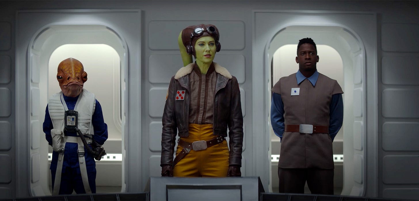 Ahsoka trailer with Rosario Dawson reveals live-action Rebels | EW.com