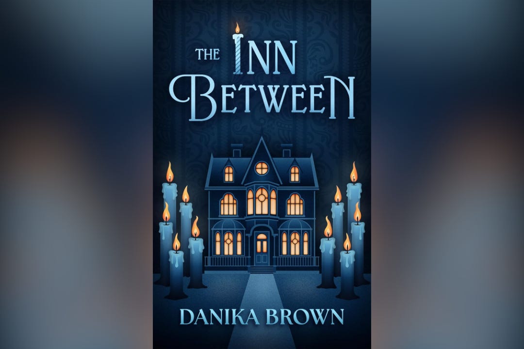 Book cover for The Inn Between by Danika Brown