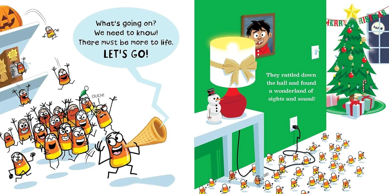 Page from The Candy Corn Christmas Page from The Candy Corn Christmas