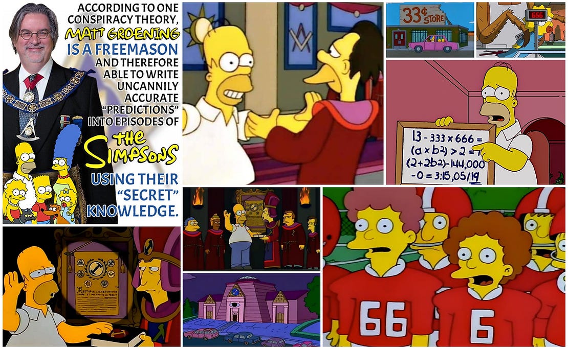 Simpsons Creator Matt Groening Is A 33° High Freemason From Columbia Lodge No. 114 In Portland, Oregon Simpsons Creator Matt Groening Is A 33° High Freemason From Columbia Lodge No. 114 In Portland, Oregon