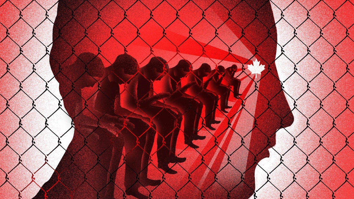 I Didn't Feel Like a Human in There”: Immigration Detention in Canada and  its Impact on Mental Health | HRW