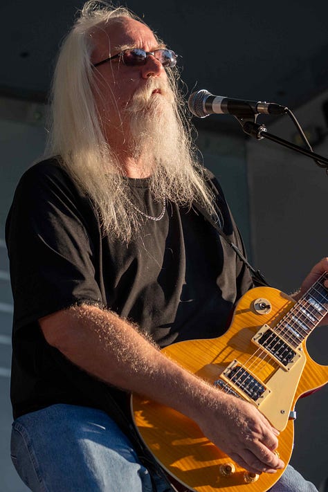 A.A. Bottom performs in Bud Daniel Park, Wichita Falls / photos by Troy Larson
