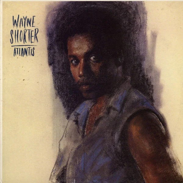 Cover art for Atlantis by Wayne Shorter