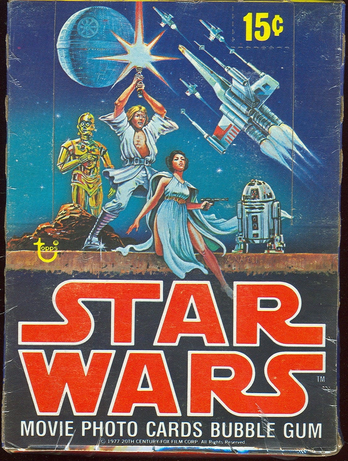 Star Wars bubble gum cards Star Wars bubble gum cards