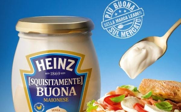 "più buona della marca leader sul mercato" "più buona della marca leader sul mercato"