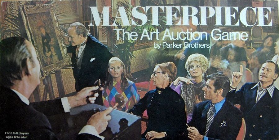Masterpiece Box Cover, 1970 US version in English
