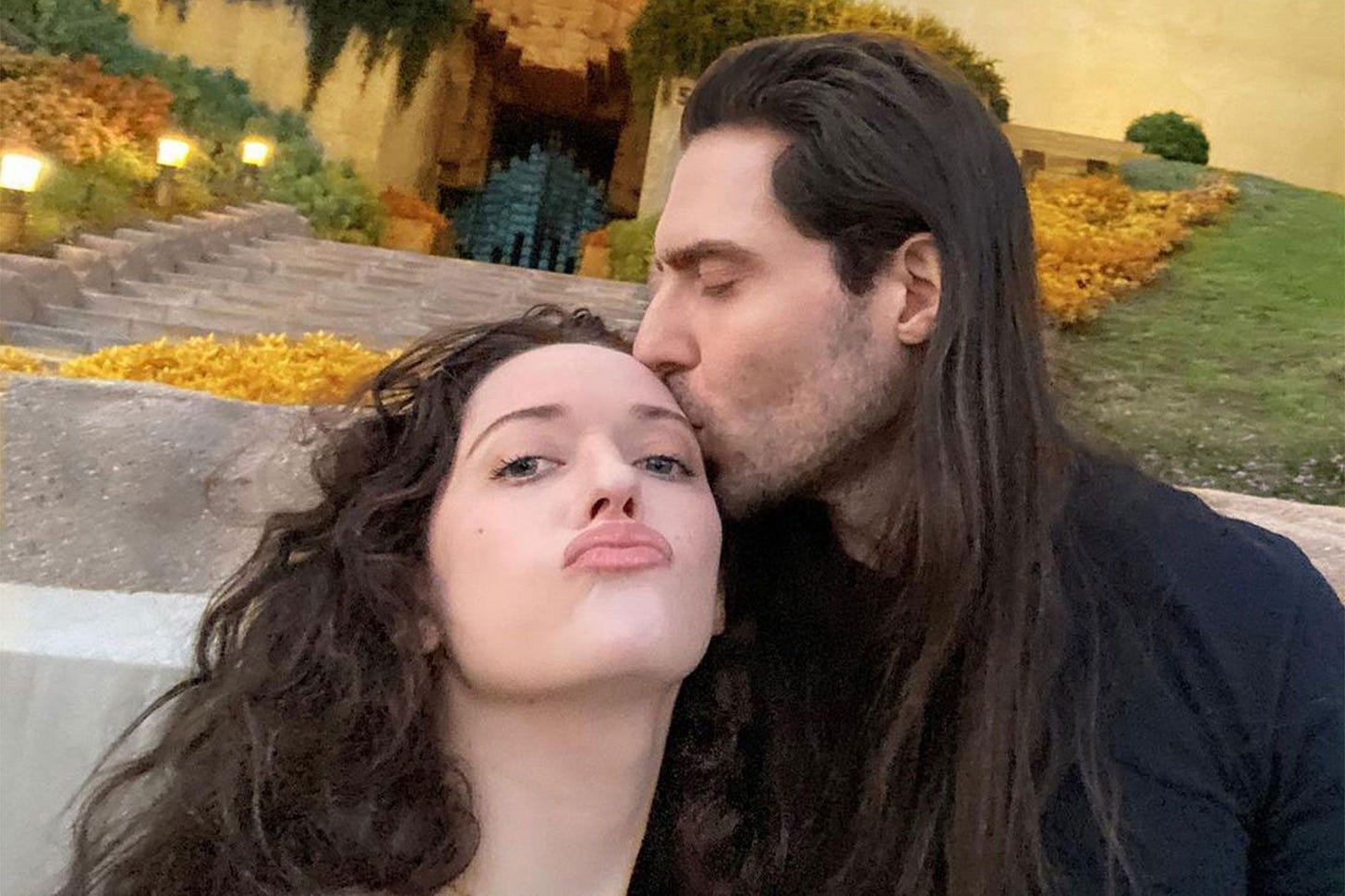 Kat Dennings and Andrew W.K. get cozy in IG pics
