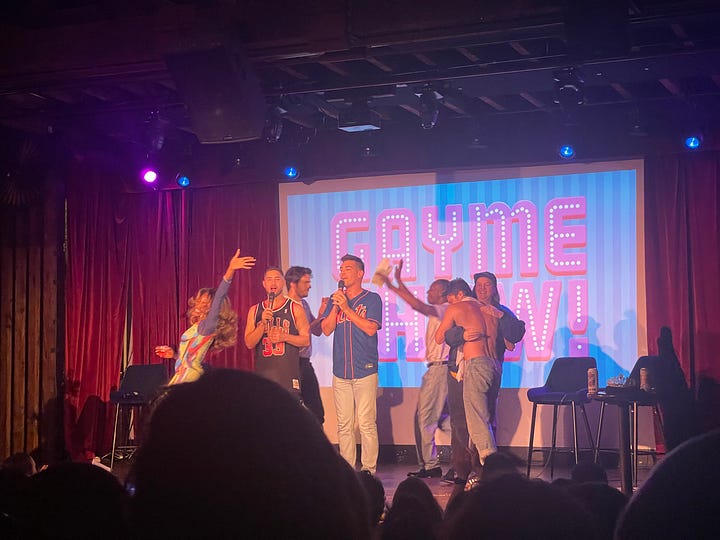 assortment of comedians and honestly, all of them are queen