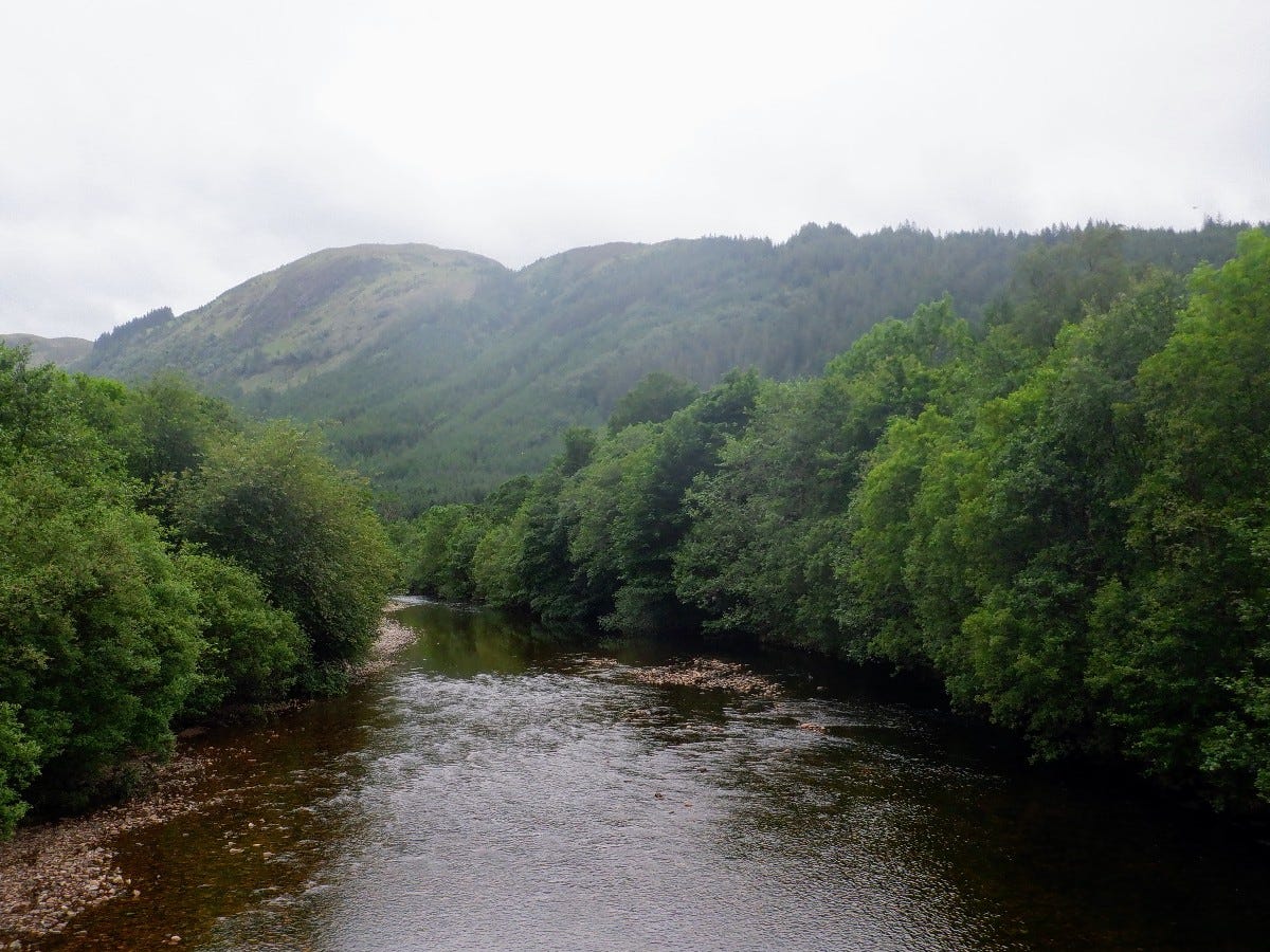 The River Nevis near Ben Nevis