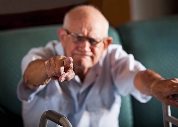 80+ Accusing Senior Adult Man Pointing Finger At Camera Stock Photos,  Pictures & Royalty-Free Images - iStock