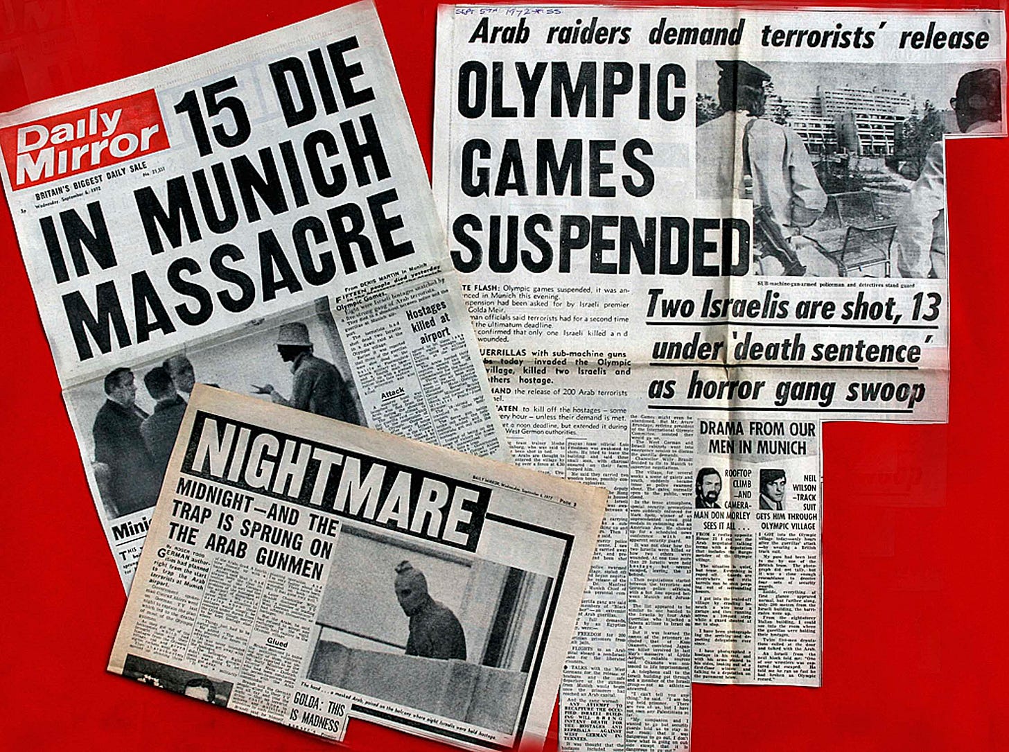 Munich Olympics 1972: The story of a superb photographic scoop Munich Olympics 1972: The story of a superb photographic scoop