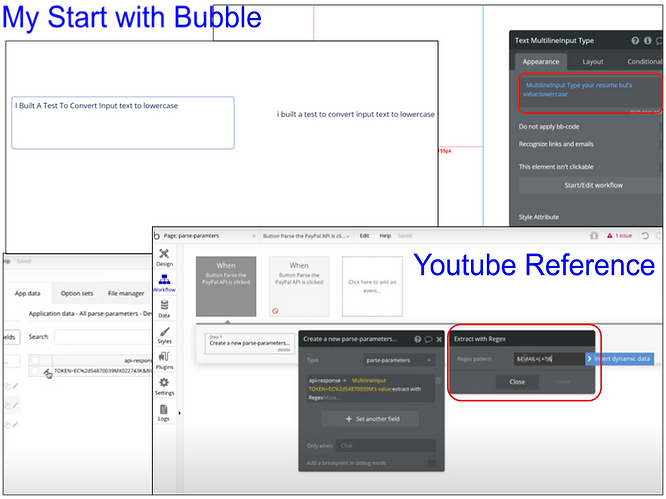 My attempt at learning from youtube, forums, tutorials, and docs to build a Bubble app. My attempt at learning from youtube, forums, tutorials, and docs to build a Bubble app.