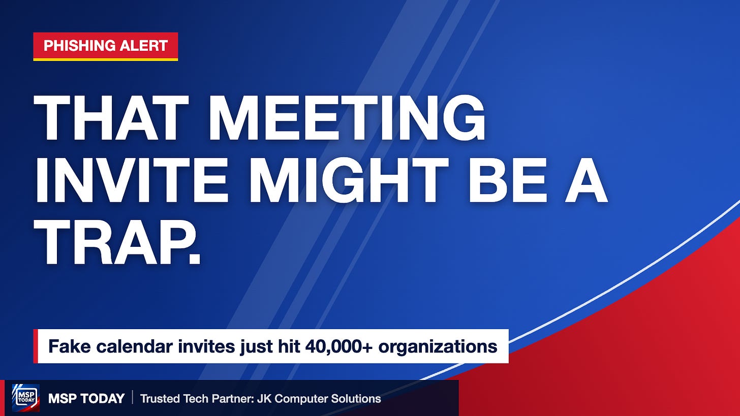 That meeting invite might be a trap That meeting invite might be a trap