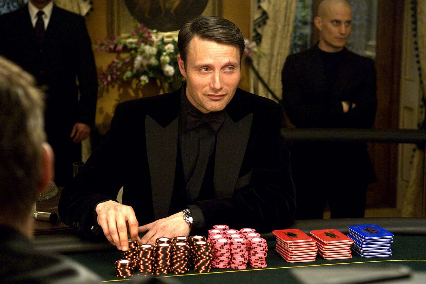 Mads Mikkelsen says Casino Royale costar Daniel Craig sucked at poker Mads Mikkelsen says Casino Royale costar Daniel Craig sucked at poker