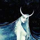 Reflected lingering gaze