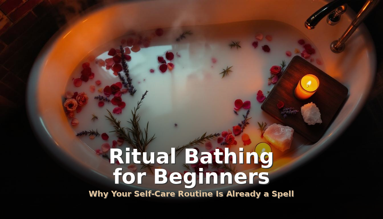 Ritual Bathing for Beginners: Your Shower Is Already a Spell