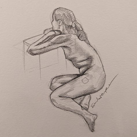 nude life model cardiff