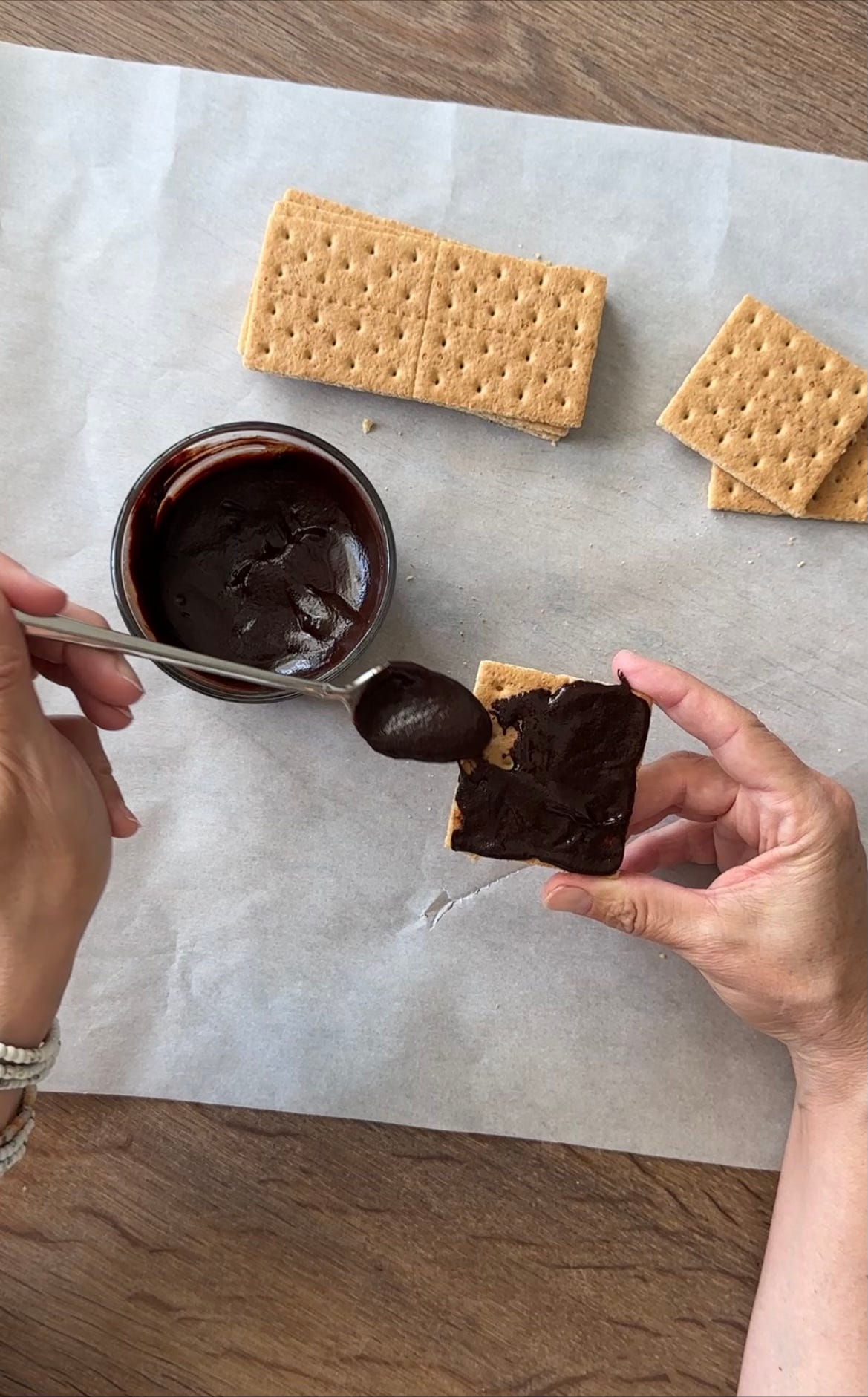 Graham Crackers and Chocolate