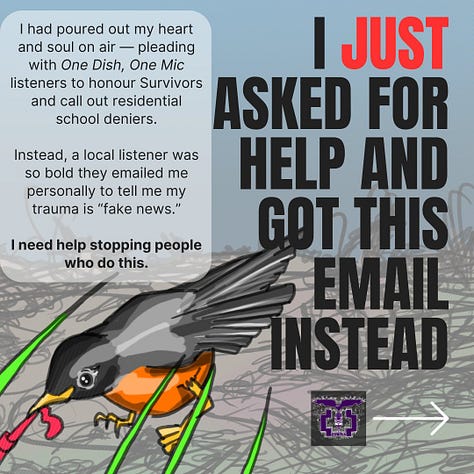 5 slides providing more details, including a snapshot of the email he was sent.