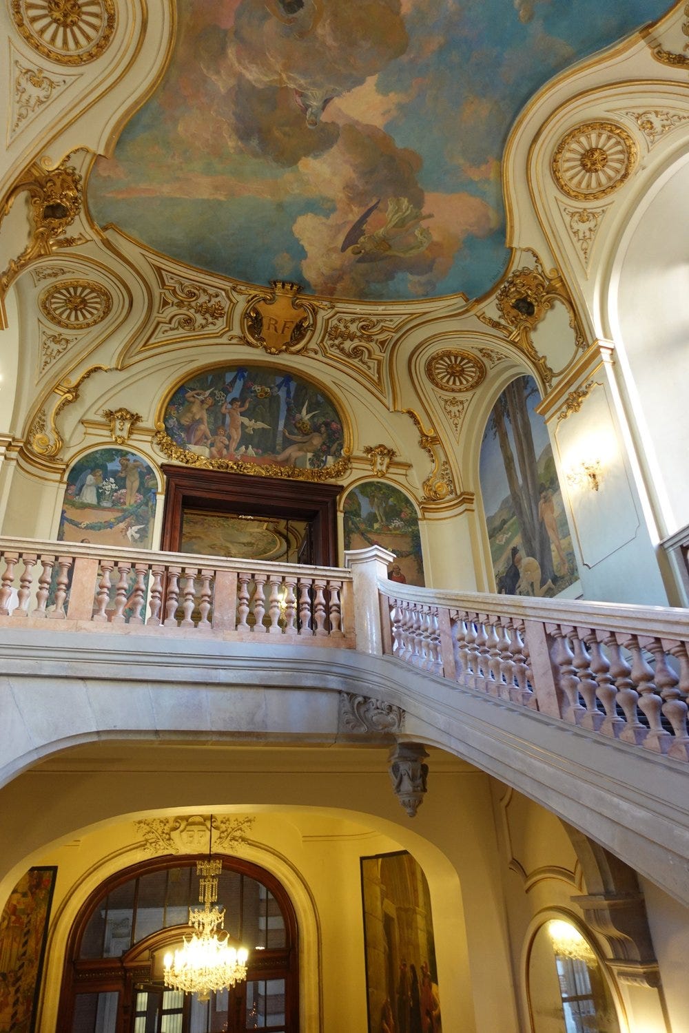 Grand Staircase at Place Capitol, Toulouse, France Grand Staircase at Place Capitol, Toulouse, France
