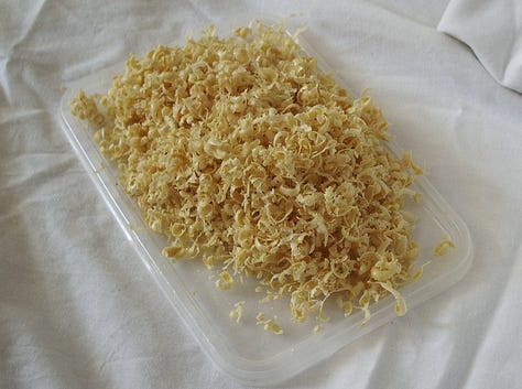 Examples of cocoa butter and beeswax