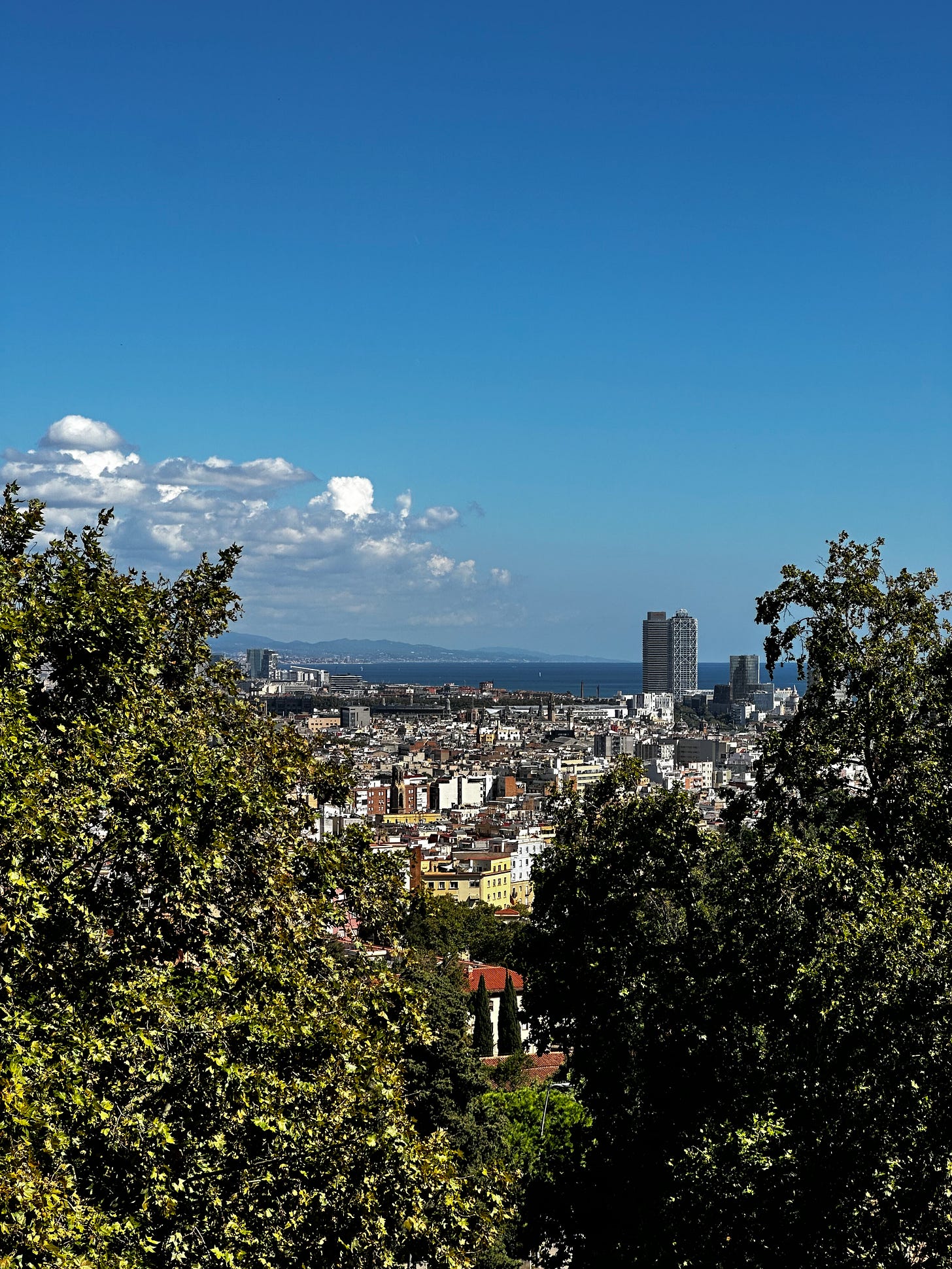 Rooftop at MNAC, Barcelona, Spain