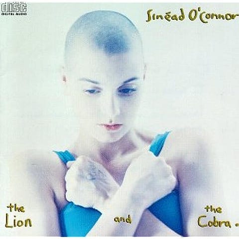 The iconic Sinéad debut, “The Lion and the Cobra”