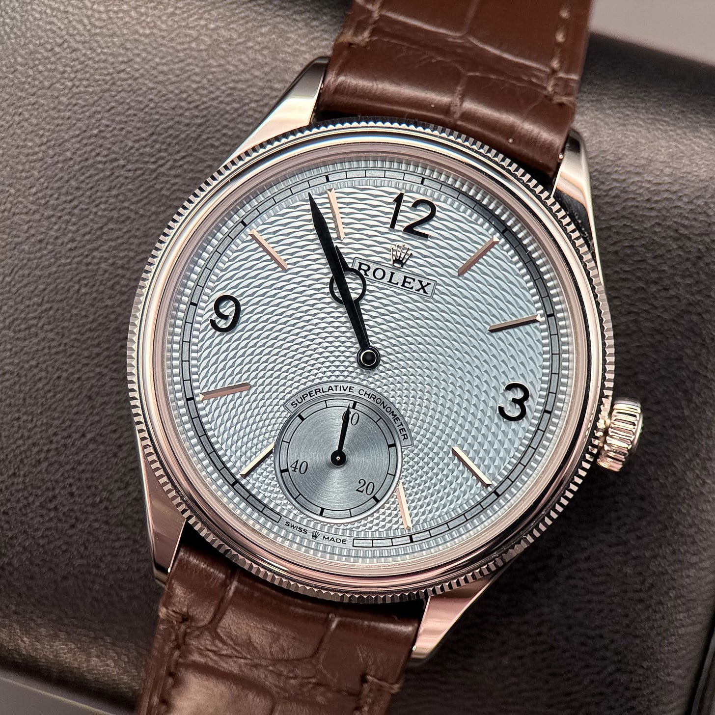 2026 Rolex Perpetual 1908 39 Platinum / Ice Blue 52506-0002 Listing Image 1 2026 Rolex Perpetual 1908 39 Platinum / Ice Blue 52506-0002 Listing Image 1