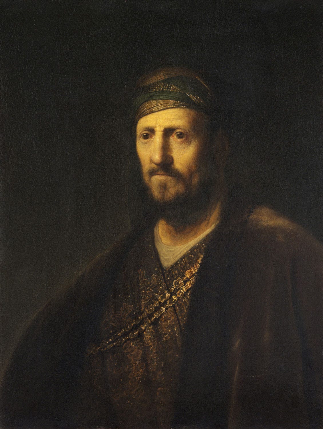 Rembrandt tronie old man Rembrandt tronie old man