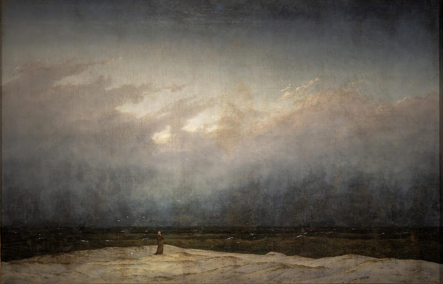 Smarthistory  –  Caspar David Friedrich, Monk by the Sea