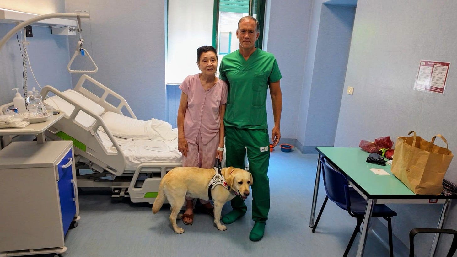 Positano Notizie - Torino, primo autotrapianto al mondo di occhio: Elena  torna a vedere dopo 5 anni di cecità
