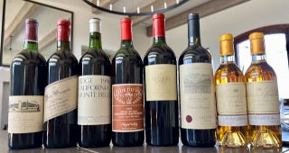 Wines I pulled from my cellar Wines I pulled from my cellar