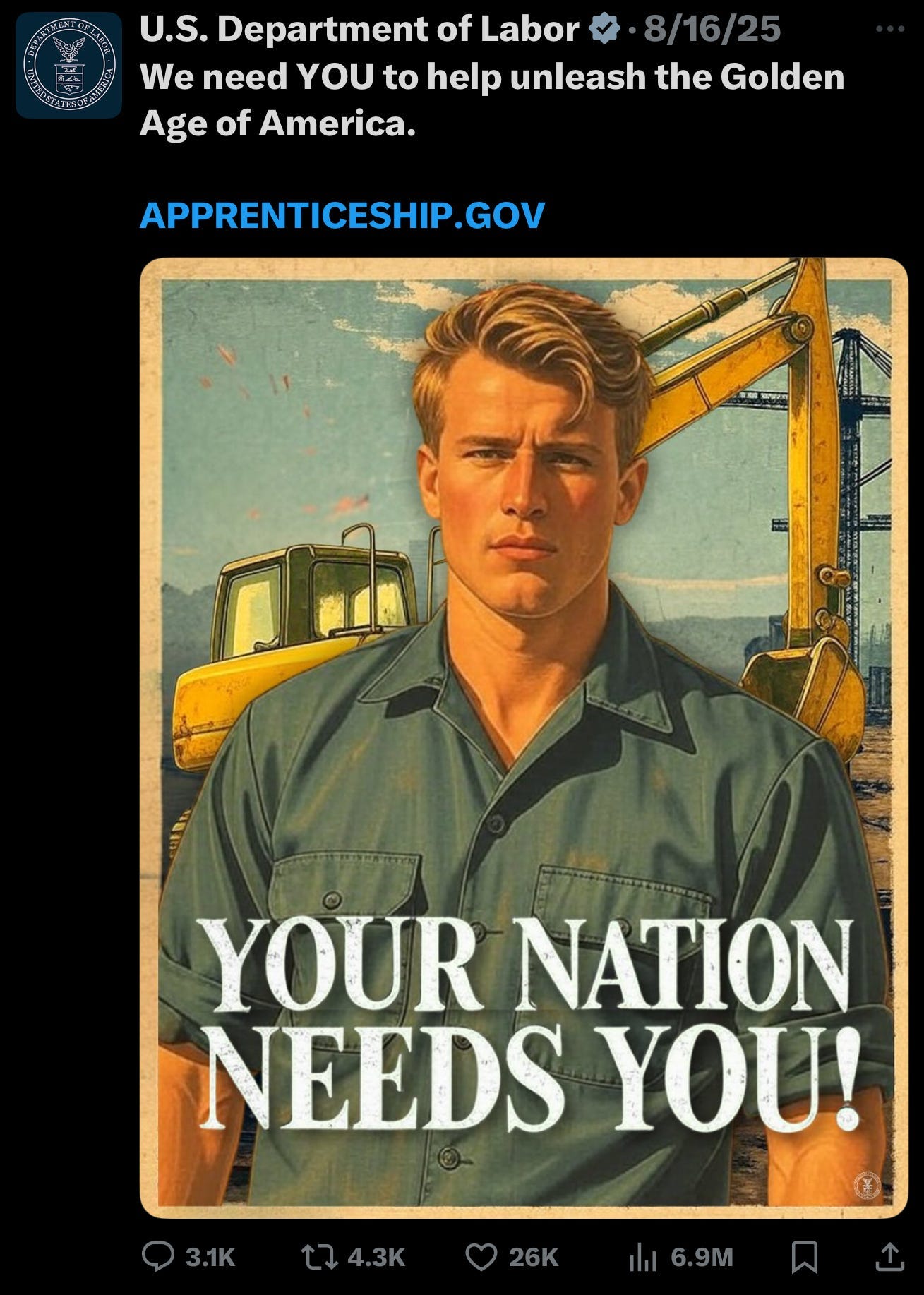 Trump's Department of Labor Campaign Mirrors Nazi Propaganda