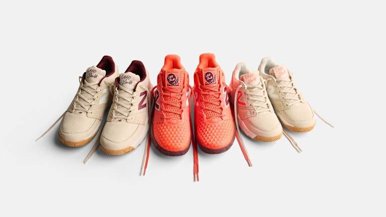 The Coco CG2 at the center, flanked by the men's Coco Delray on the left and women's on the right.