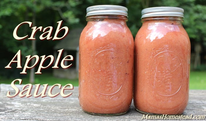 Crab Apple Sauce