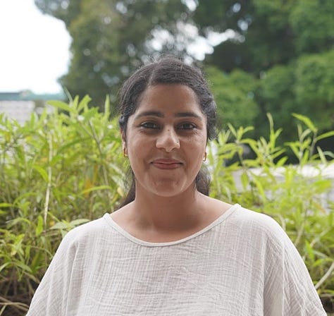 Headshots of two contributing journalists - Kanika Gupta and Safina Nabi