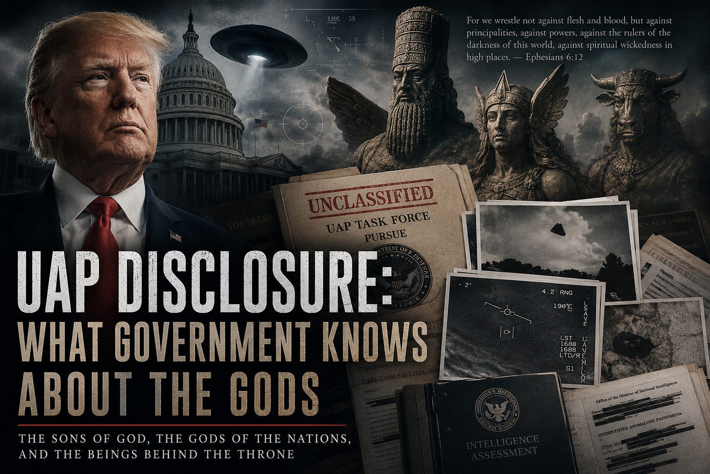 UAP Disclosure: What Government Knows About the Gods