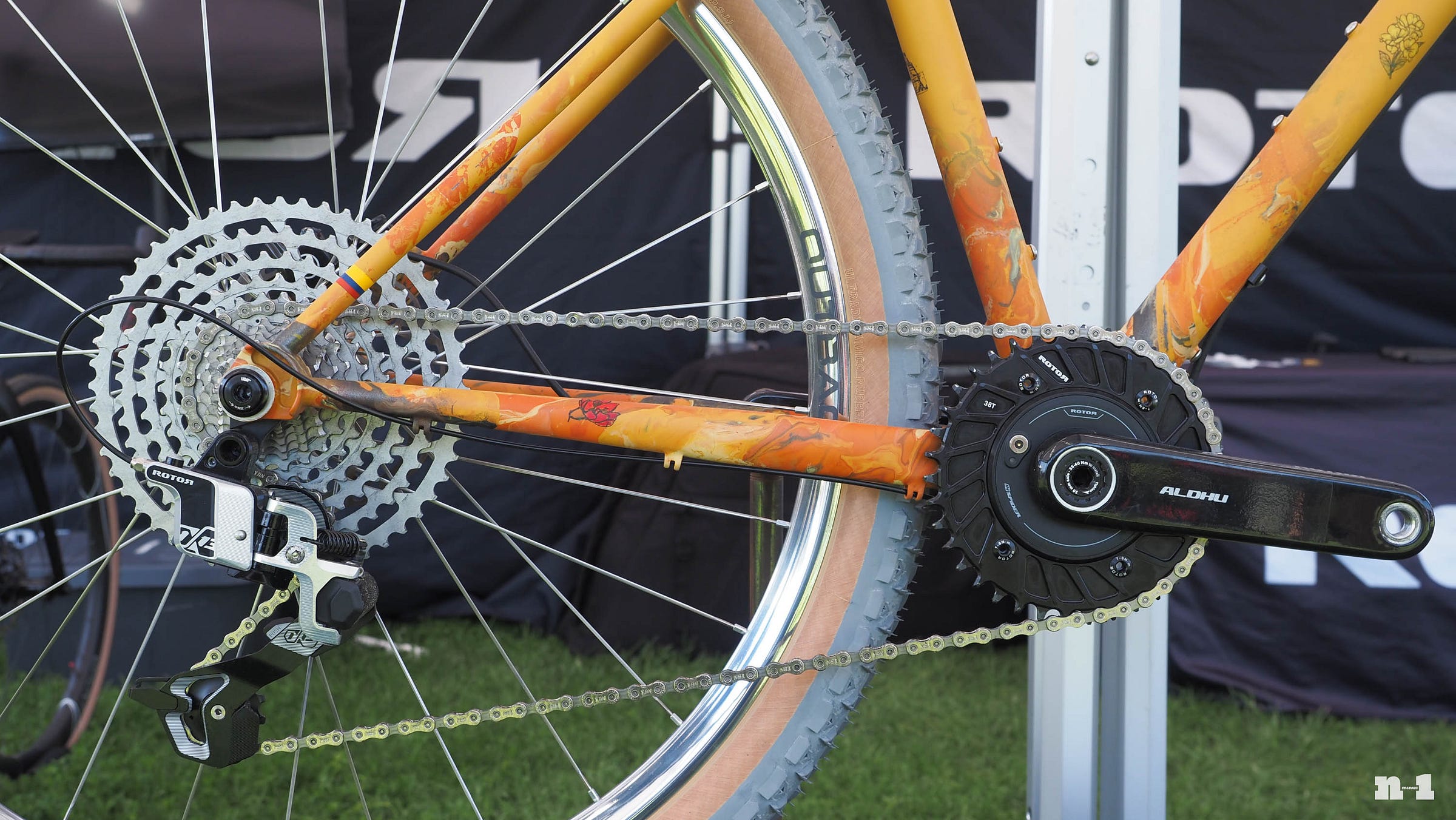 Scarab Cycles drop-bar hardtail