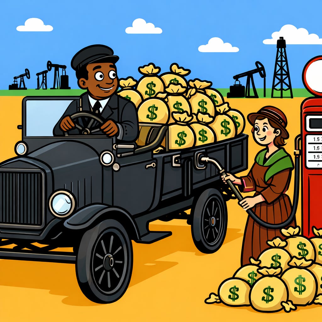 洛克菲勒并非靠钻油致富