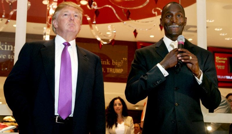 Randal Pinkett got what he needed from Donald Trump now dumping on him Randal Pinkett got what he needed from Donald Trump now dumping on him