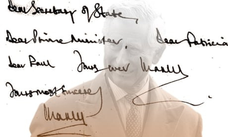 Prince Charles's letters illustration