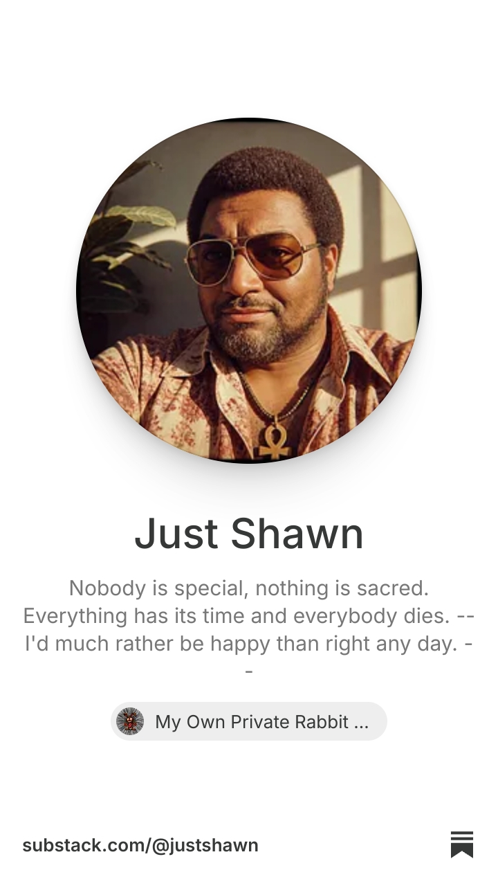Just Shawn | Substack