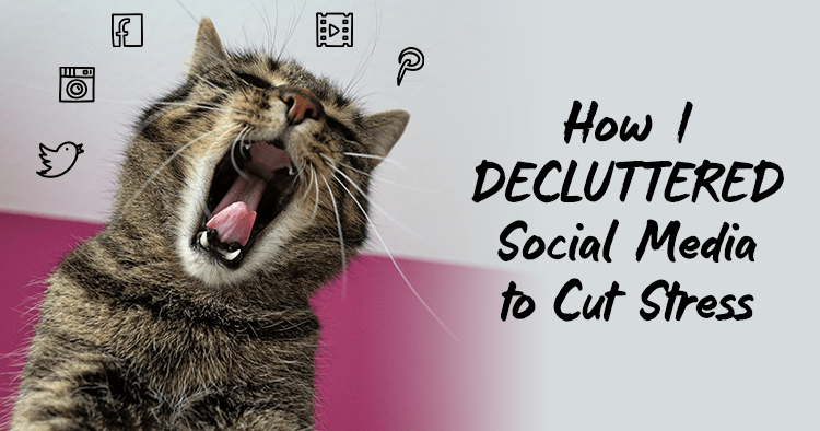 How I Decluttered Social Media to Cut Stress (and Spark Joy!)