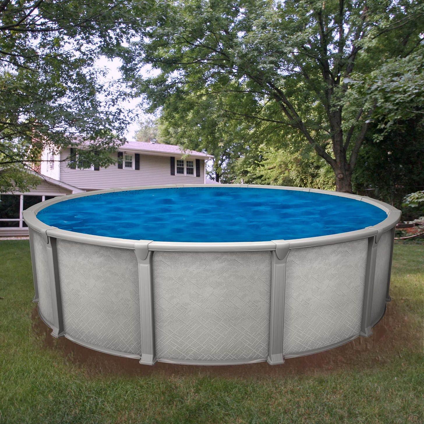 Galaxy 27 ft Round Above Ground Pool - Pool Supplies Canada Galaxy 27 ft Round Above Ground Pool - Pool Supplies Canada