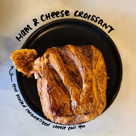 Ham & Cheese Croissant Buzz & Bustle from Doughregarde's