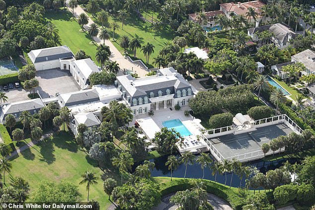 Palm Beach County estimates the market value of the Peltzes' estate to be $372.4 million Palm Beach County estimates the market value of the Peltzes' estate to be $372.4 million
