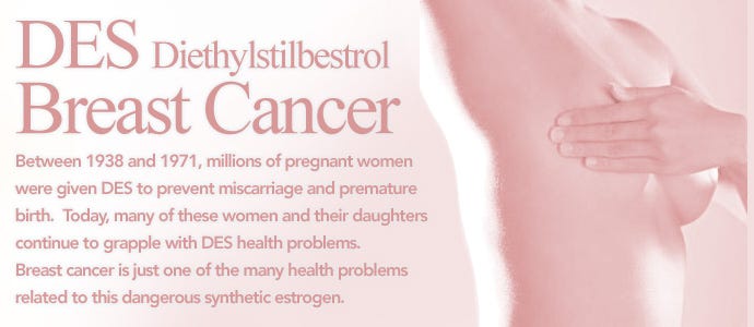 It is estimated that one in six Women who were prescribed DES will ...