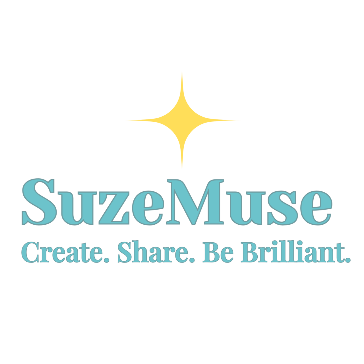 SuzeMuse - Create. Share. Be Brilliant. logo