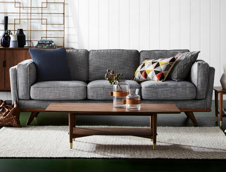 11 of the Best Fabric Sofas Australia has to Offer | Mid century modern ... 11 of the Best Fabric Sofas Australia has to Offer | Mid century modern ...