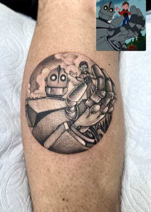 Tatouage robot